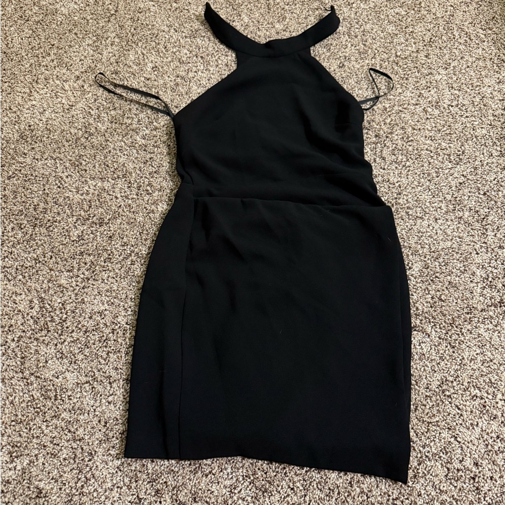 BCBGeneration high neck dress with great details